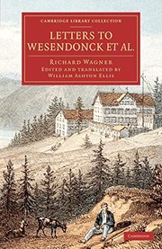 Cover of: Letters to Wesendonck et Al