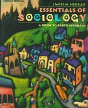 Cover of: Essentials of Sociology: A Down-to-Earth Approach