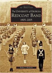 Cover of: University of Georgia Redcoat Band | Robin J. Richards