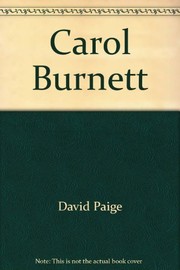 Cover of: Carol Burnett by David Paige