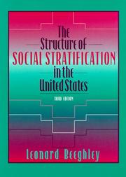 The structure of social stratification in the United States