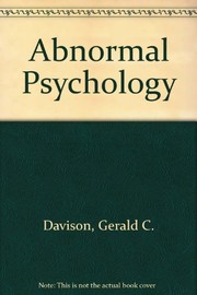 Cover of: Abnormal Psychology: Book, Cases and Readings