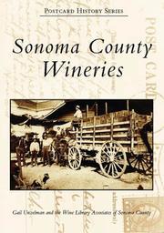 Cover of: Sonoma County Wineries   (CA)  (Postcard History Series) by Gail Unzelman, Wine Library Associates of Sonoma County