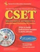 Cover of: CSET Multiple Subjects w/CD-ROM (REA) - The Best Test Preparation: 1st Edition (TESTware)