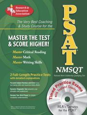 Cover of: PSAT/NMSQT w/ CD-ROM (REA) The Best Coaching and Study Course for the PSAT (Test Preps)