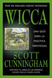 Cover of: Wicca by Scott Cunningham