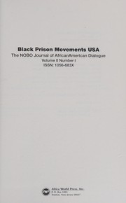 Black Prison Movements/USA by Network of Black Organizers
