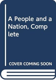 Cover of: A People and a Nation, Complete