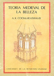 Cover of: Teoría medieval de la belleza by Ananda Coomaraswamy