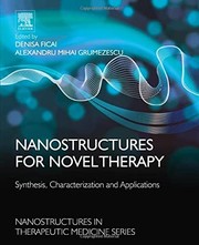 Cover of: Nanostructures for Novel Therapy: Synthesis, Characterization and Applications