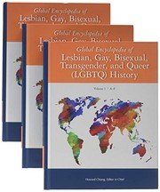 Cover of: Global Encyclopedia of Lesbian, Gay, Bisexual and Transgender History: 3 Volume Set