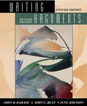 Cover of: Writing arguments: a rhetoric with readings