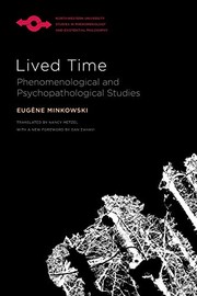 Cover of: Lived Time: Phenomenological and Psychopathological Studies
