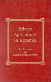 Cover of: Private agriculture in Armenia
