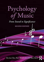 Cover of: Psychology of Music: From Sound to Significance