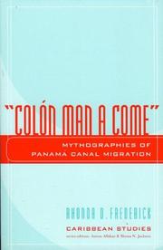 Cover of: "Colón man a come" by Rhonda D. Frederick