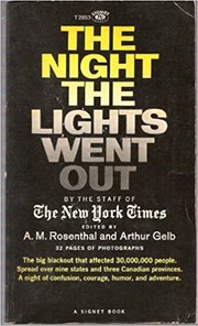 Cover of: The Night the Lights Went Out