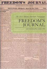 Cover of: Freedom's Journal: The First African-American Newspaper