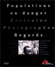 Cover of: Populations en danger : écrivains, photographes