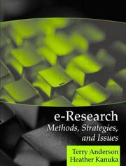 E-research : methods, strategies, and issues