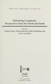 Cover of: Reframing complexity by edited by Fritjof Capra ... [et al.]