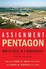 Cover of: Assignment : Pentagon by Perry M. Smith, Daniel M. Gerstein