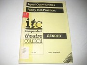 Cover of: Equal opportunities policy into practice: gender
