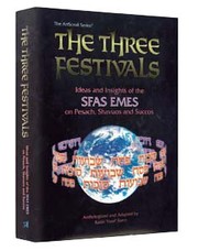 Cover of: The Three Festivals: ideas and insights of the Sfas emes on Pesach, Shavuos and Succos