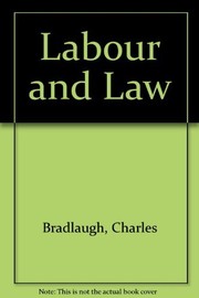 Cover of: Labor and law.: With a memoir and two portraits.