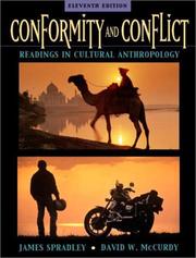 Cover of: Conformity and Conflict by James Spradley, David W. McCurdy