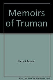Cover of: Memoirs of Truman: Volume I: Dec