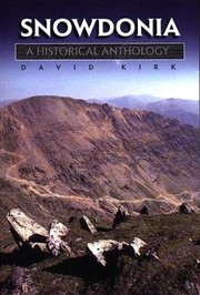 Cover of: Snowdonia: a Historical Anthology
