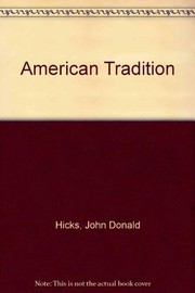 Cover of: The American tradition