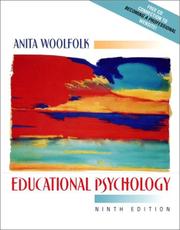 Educational psychology by Anita Woolfolk Hoy