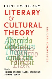 Cover of: Contemporary literary and cultural theory