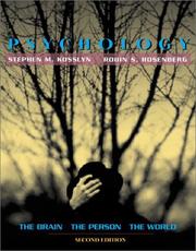 Cover of: Psychology by Stephen M. Kosslyn, Robin S. Rosenberg
