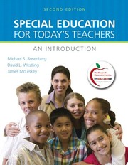 Cover of: Special education for today's teachers: an introduction