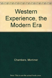 Cover of: Western Experience, the Modern Era