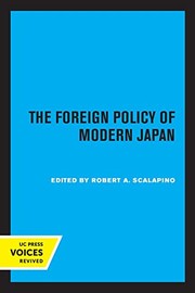 Cover of: Foreign Policy of Modern Japan by Robert A. Scalapino