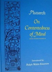 On contentedness of mind, and other Moralia by Plutarch