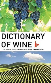 Cover of: Dictionary of wine