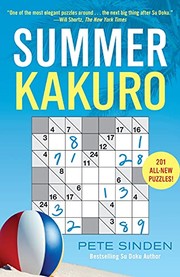 Cover of: Summer kakuro