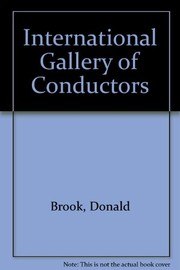 Cover of: International gallery of conductors.