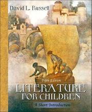 Literature for children by David L. Russell