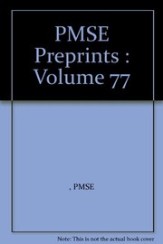 PMSE Preprints by PMSE 