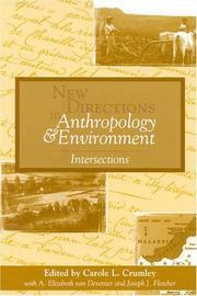 Cover of: New Directions in Anthropology and Environment: Intersections