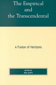 The empirical and the transcendental : a fusion of horizons