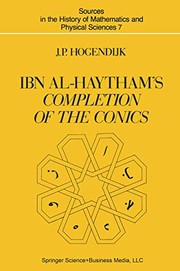 Cover of: Ibn Al-Haytham's Completion of the conics
