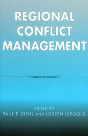 Regional conflict management