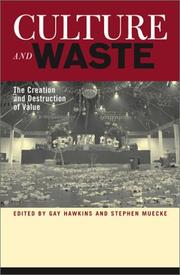 Cultural economies of waste